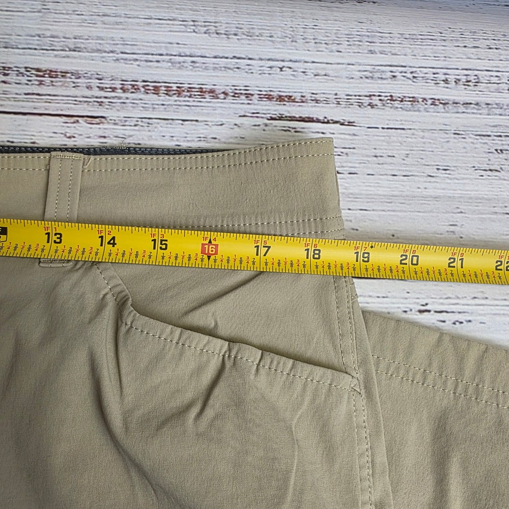 Eddie Bauer First Ascent Guide Pro Pants Mens 36x32 Tan Hiking Outdoor 11051063 - Picture 9 of 12